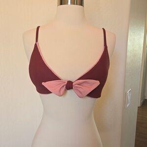BECCA "Modern Edge" Reversible Bikini Top